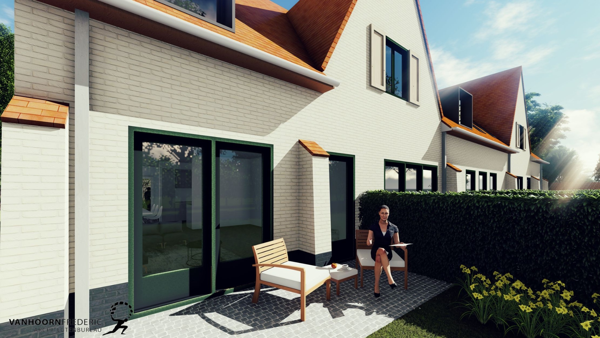 Smaakvolle nieuwbouwwoning aan de Brugse Vesten